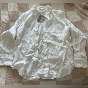 White Linen long sleeve
